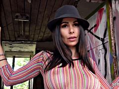 Anal, Allemand, Hard, Hd, Masturbation, De plein air, Public, Criant