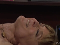 Blonde, Lingerie, Mature