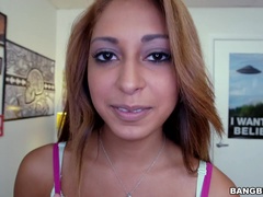 Newbie amateur with big natural tits