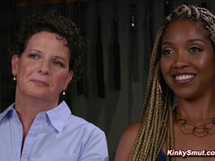 Bondage disciplin sadomasochisme, Trældom, Brunette, Dominerende, Sort, Hd, Imellem racer, Mor jeg gerne vil kneppe