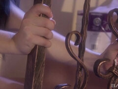 Rebecca Linares gets jackhammered by a contractor