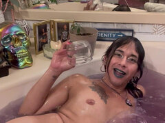 Purple Silky Cum Bathwater