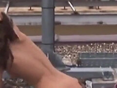 Blonde Jennifer Sweet does anal threesome scene with double penetration