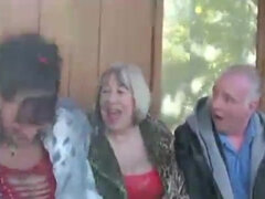 These grandparents don't waste time