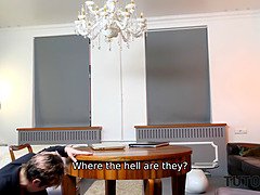 Porn actress plays professor who takes hard cock in cozy hole