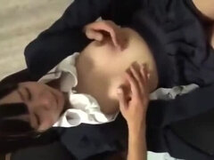 Charming Japanese harlot in kinky porn video