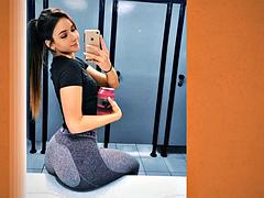 Babe, Samling, Fetisj, Gym, Latina