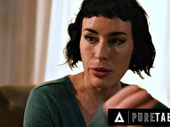 PURE TABOO Dirty Boss Taunts Employee s Wife Olive Glass Over Her Dirty Past During Diner