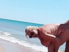 Fucking by My Step Mom on the Beach