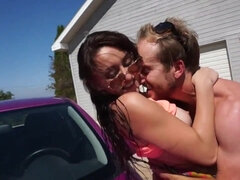 Mačiatko, Kuřba, Brunetka, Hardcore, Homemade, Pička, Teenka, Kozičky