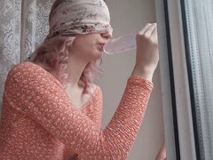 Fellatio, adult toys, blindfold