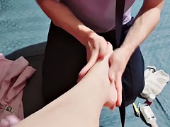 Leie, Arabisch, Sadomasochismus, Gehörnter ehemann, Europäisch, Füsse, Weibliche domination, Fußfetisch