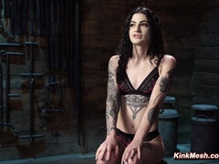 Bondage sadomaso, Bizzarro, Vibratore, Fetish, Imbavagliando, Hardcore, Tette, Vibratore