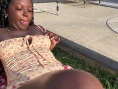 My Neighbor's Big Cock Can't Resist My Naughty Ass - A Filthy Picnic Encounter