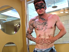 Amatør, Stor pik, Fetish, Homoseksuel, Håndjob, Onani, Solo, Tatovering