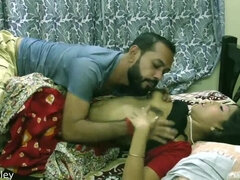 Indian horny unsatisfied wife having sex with BA pass caretaker:: With clear Hindi audio