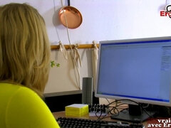 French blondie mommy make amateur porn