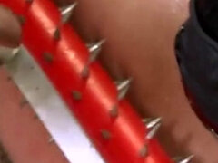 German BDSM Slave Gives Hand Fuck