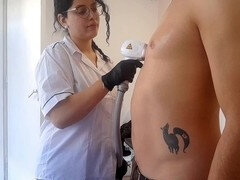 Amatorka, Piękne grube kobiety, Puszysta, Lekarz, Płeć żeńska, Latynoska, Masturbacja, Orgazm