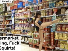 Supermarket Flashing, Fuck, & Squirts!