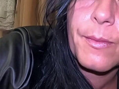 Smoking Submissive MILF - Masturbation, Dirty Talk & Leather Fetish 304