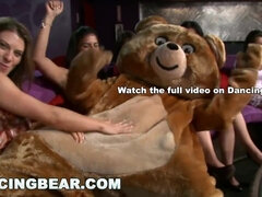 DANCING BEAR - Insane CFNM Party With Crazy, Wild Women Going Hard