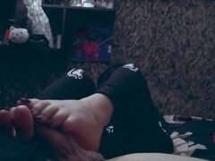 Amatéři, Asijské, Nohy, Footjob, Gotika, Teenka