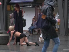 Anaali, Sitominen alistaminen sadomasokismi masokismi, Sidonta, Alistaminen, Nainen, Nöyryytys, Julkinen, Orja