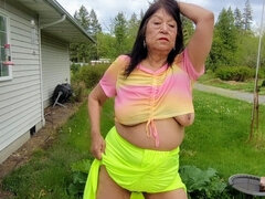 Zilah Luz Enjoying Masturbating My Hairy Pussy