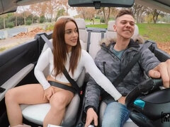 Amatoriale, Da dietro, Europea, Sega, Masturbazione, All'aperto, Punto di vista pov, Rossa