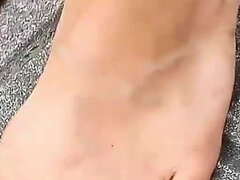 Amatoriale, Asiatica, Piede fetish, Solo