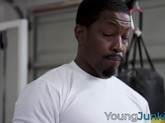 お尻, フェラチオ, 手コキする, ハードコア, 異人種間, なめる, 自然山雀, オマンコ