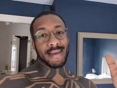 Amatör, Anal, Svart, Maskinknull, Onani, Solo, Tatuering