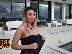 Fourway with three sexy finalists Amalia Davis, Angelika Grays and Lia Lin