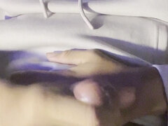 Solo Night Jerk off - Watching Porn