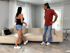 Stor røv, Hundestilling, Håndjob, Bukser, Pov