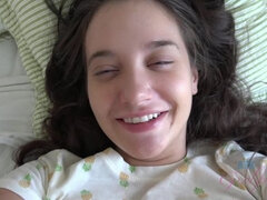 Blasen, Fussjob, Freundin, Handjob, Orgasmus, Rasiert, Abendanzug, Titten