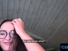 Sasha Sparrow And Tomas Hyka - Sweet Ass Czech Is Fucked In Public Under A Bridge