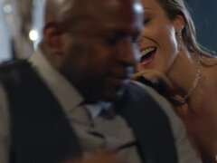 Depraved damsel rough interracial porn scene