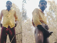 Rajesh Playboy 993 Outdoor Masturbating Big Cock and Cumming. Spanking Butt Stroking Cumshot