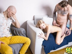 18 летние, Жопа, Блондинки, Минет, Собачьи, Платье, Тощие, Сиськи