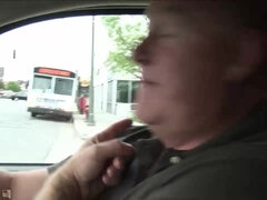 Brittany Angel Gets Double Team By Two Old Guys