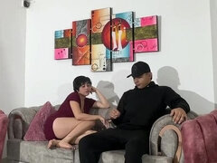 Hatalmas hátsó, Tekintélyes didik, Hd, Latin lány, Nuni, Rövid haj, Spanyol, Tini