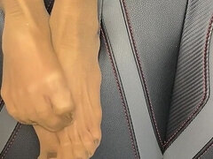 Amateur, Asiatique, Philippine, Fétiche des pieds, Mature, Nylon, Petite femme, Solo