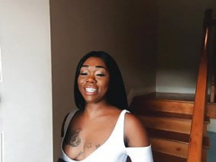 Africano, Amateur, Culo grande, Negro, Mamada, Pov