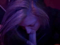 Amatör, Avsugning, Sperma shot, Goth, Handjobb, Enorm kuk, Monster, Tatuering