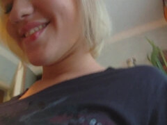 Amatør, Blond, Europeisk, Kyssing, Truser, Piercingen, Synsvinkel, Fitte