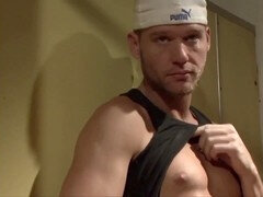 Douche, anal, bathroom