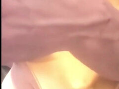 Cdmichelle Wearing Gold Bodysuit