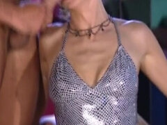 Blonde German Babe Got Double Fucked in Threesome